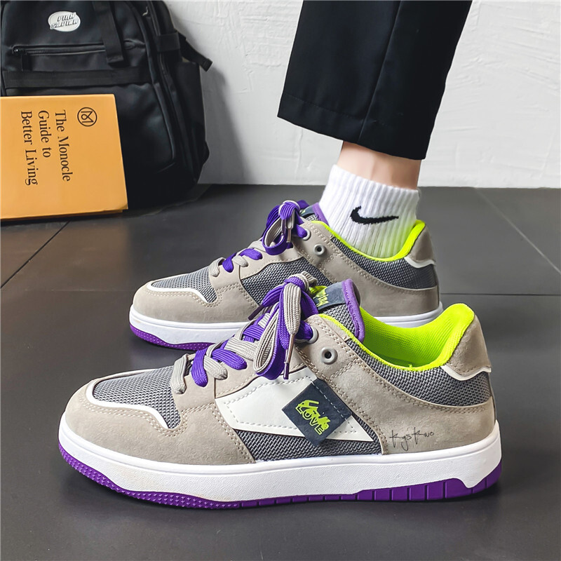 

Кроссовки KGSKWO Skateboarding Shoes Men Low-top, фиолетовый