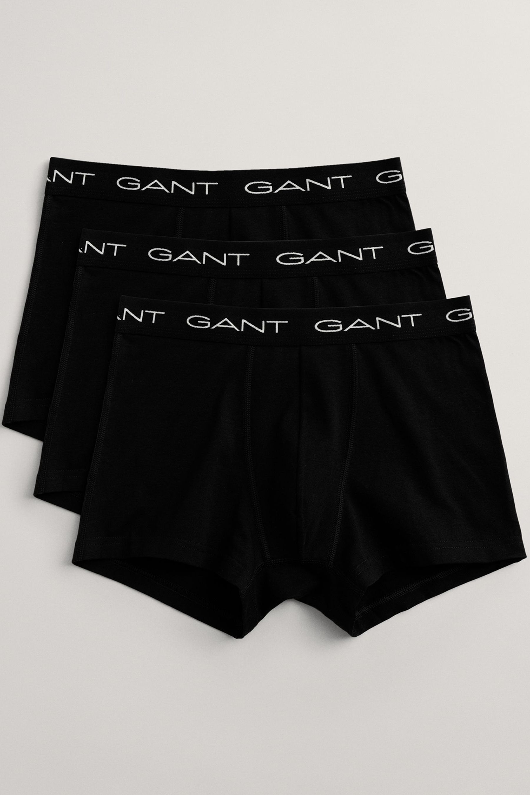 

Комплект из 3 пар боксеров Gant с логотипом GANT, черный