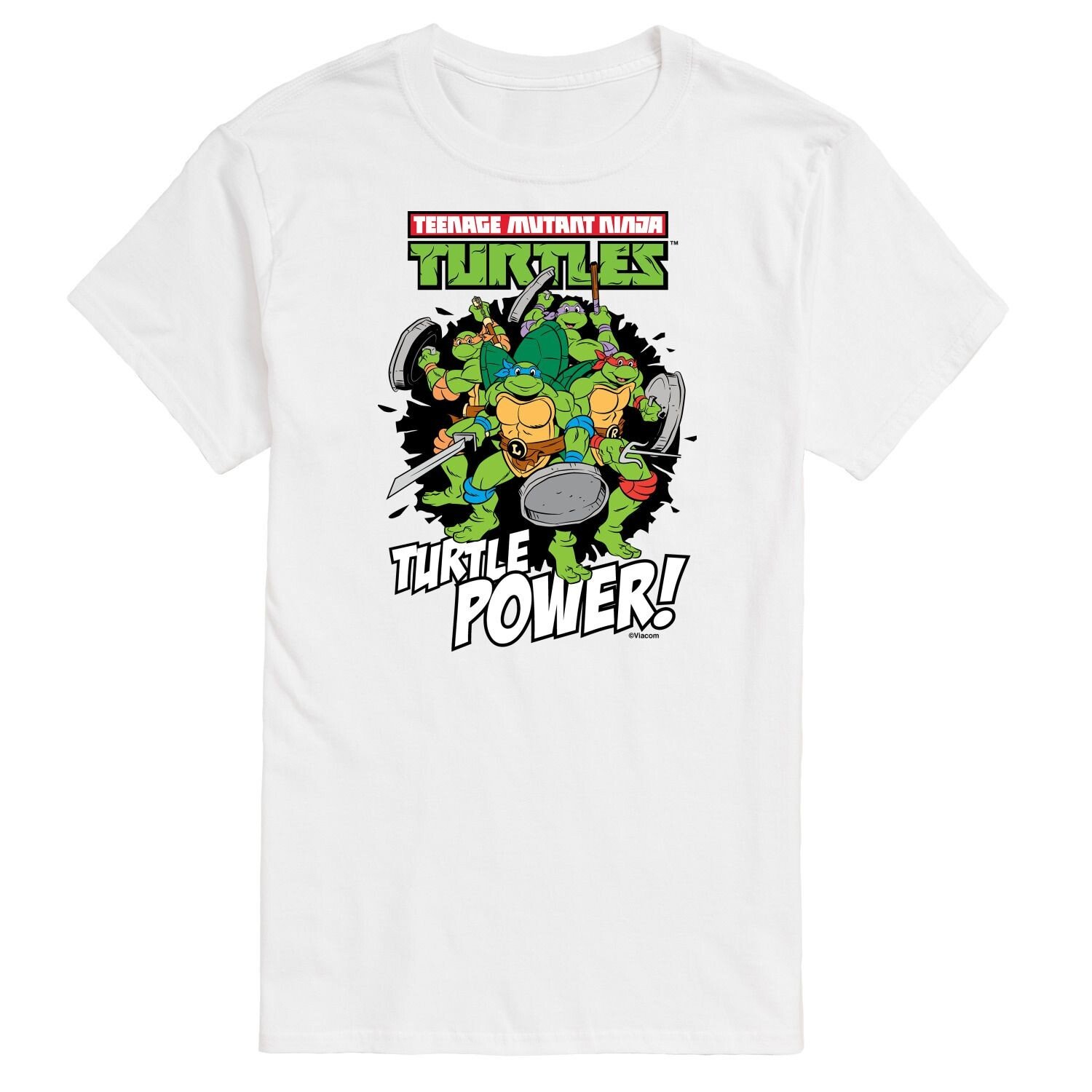 

Футболка Big & Tall TMNT Power с рисунком License