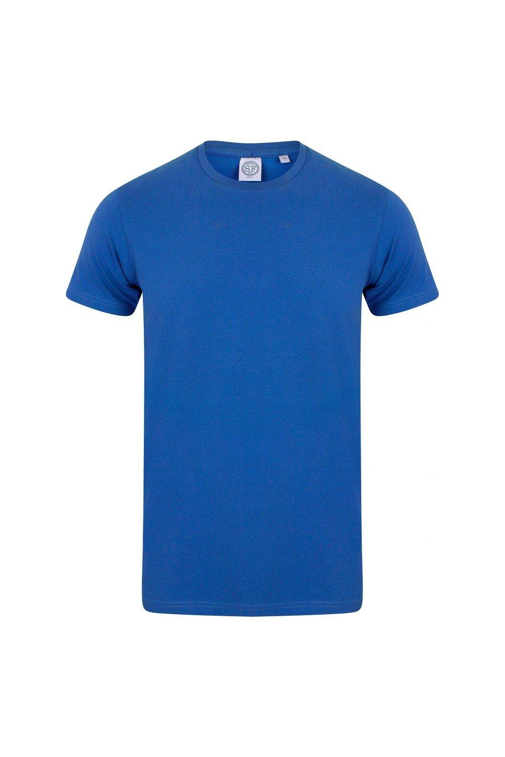 Эластичная футболка SF Minni Feel Good Skinni Fit, синий узкие спортивные брюки skinni minni с манжетами skinni fit черный