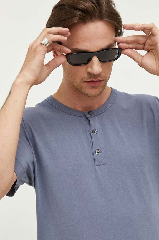 

Футболка Abercrombie & Fitch, синий