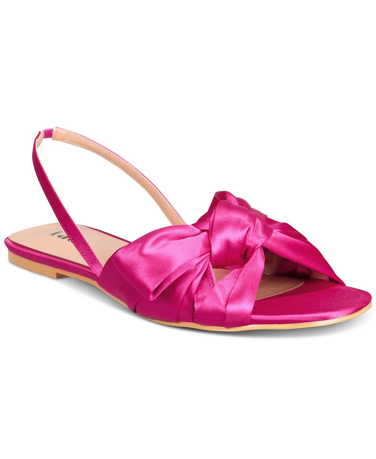 

Женские сандалии на плоской подошве с ремешком и пяткой на пятке Lila Puffy Knot VAILA SHOES