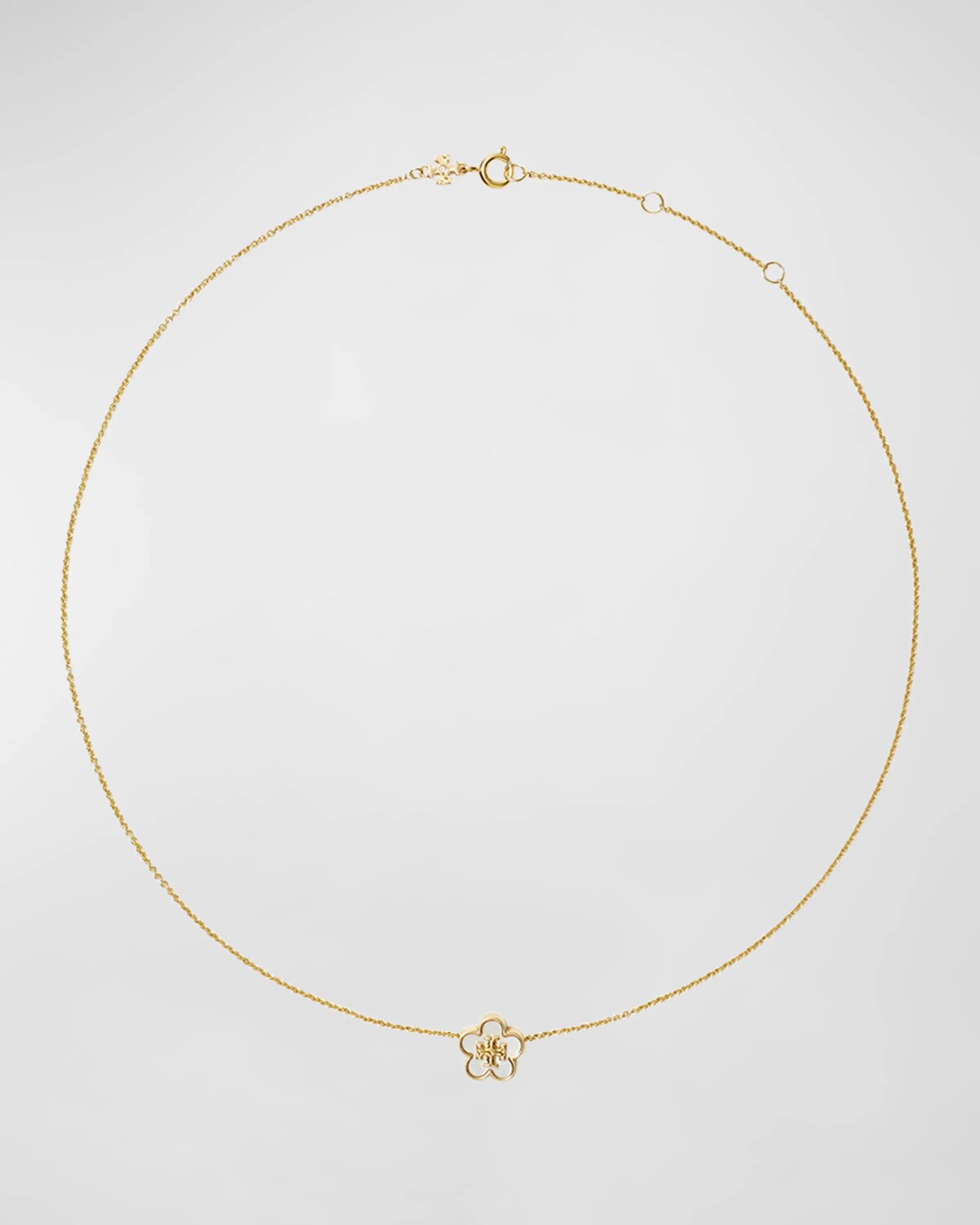 

Ожерелье с подвеской «Цветок Киры» Tory Burch, цвет Tory Gold / Mother O