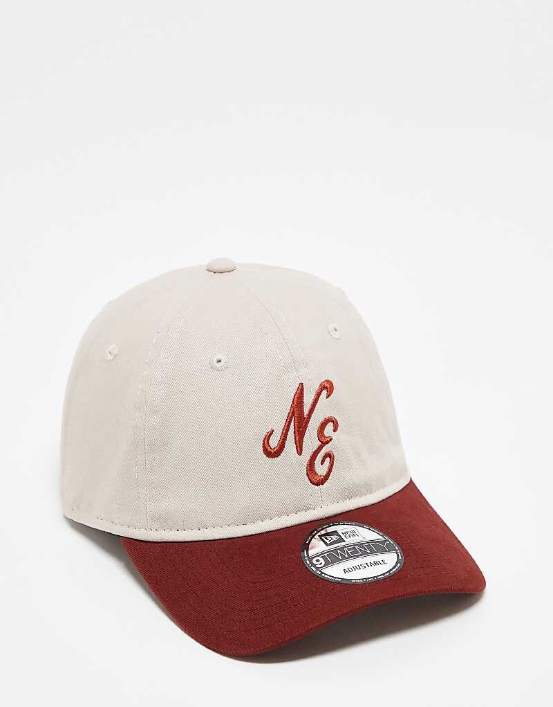 

New Era – 9twenty – Красная бейсболка с логотипом
