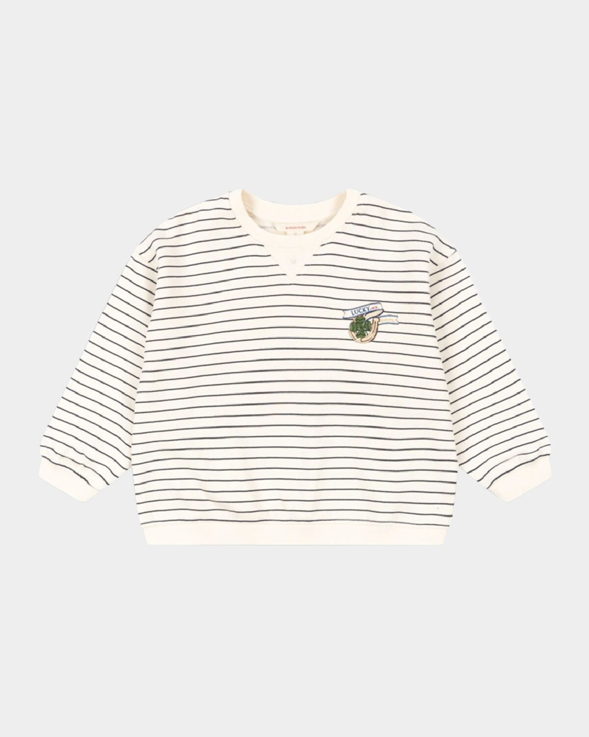 

Толстовка в полоску Amio Lucky Pin для мальчика, размер 6M-6 Konges Slojd, цвет Antique White/Ombre Blue