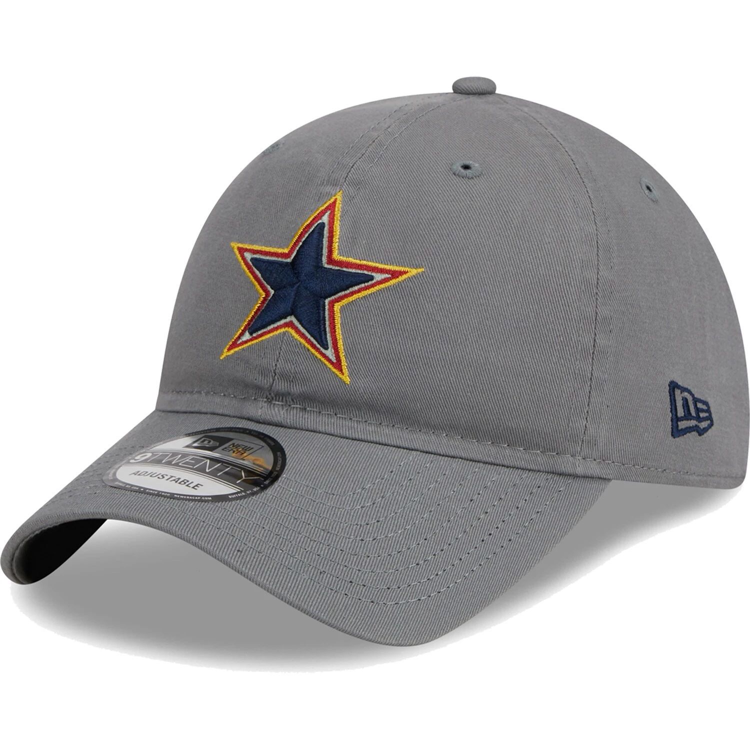 Мужская регулируемая шляпа New Era Grey Dallas Cowboys Color Pack 9TWENTY