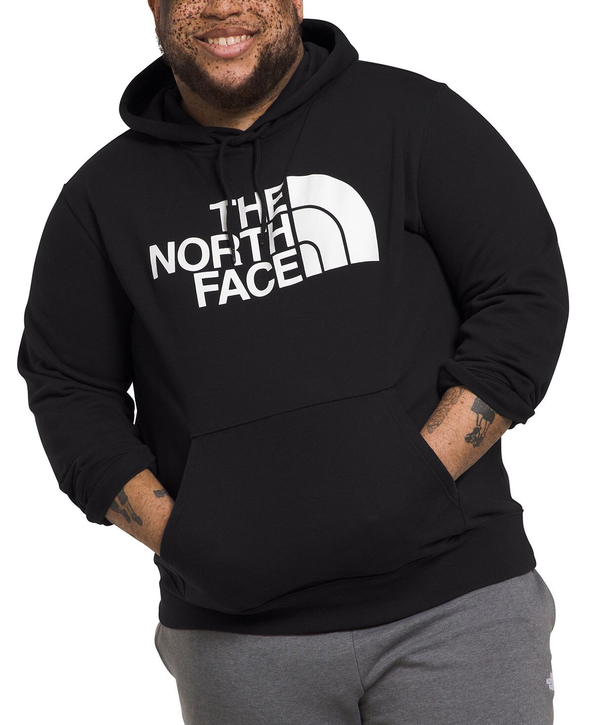 

Мужской пуловер с капюшоном и большим полукуполом The North Face