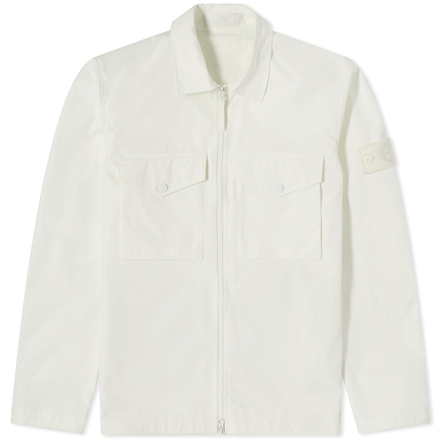 

Рубашка Stone Island Ghost Overshirt, естественный