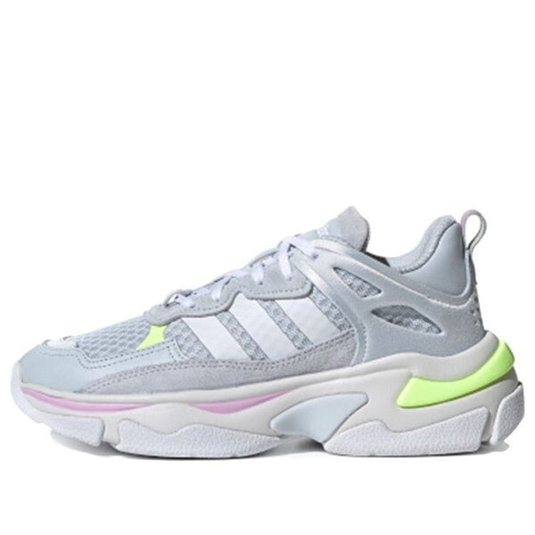 

Кроссовки (WMNS) adidas neo Boujirun 'Silvergray White Yellowgreen', серый