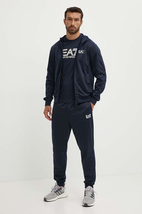 

Спортивный костюм EA7 Emporio Armani, темно-синий