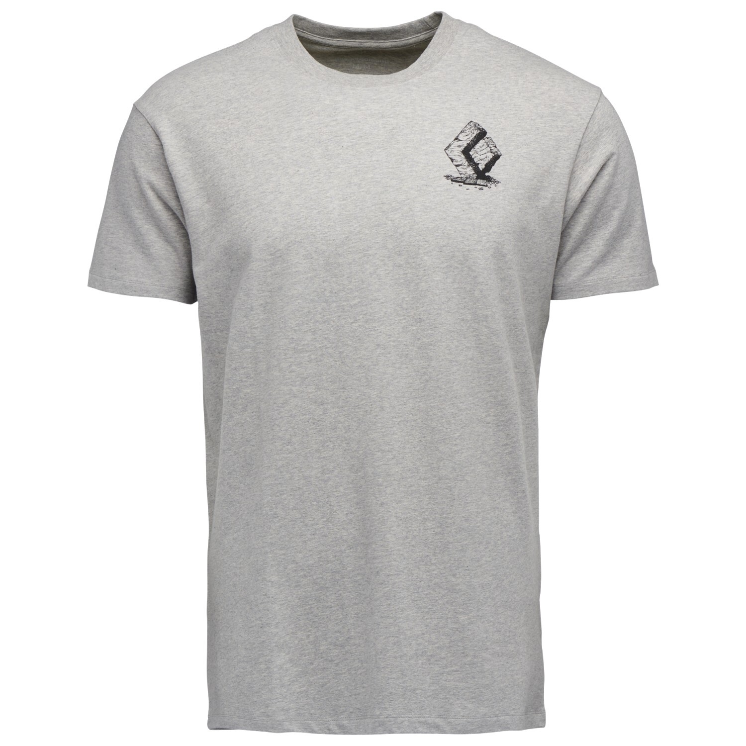 

Футболка Black Diamond Boulder S/S Tee, цвет Nickel Heather