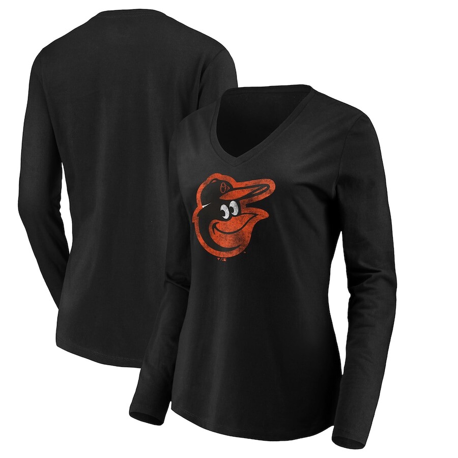 

Футболка с длинным рукавом Fanatics Branded Baltimore Orioles, черный