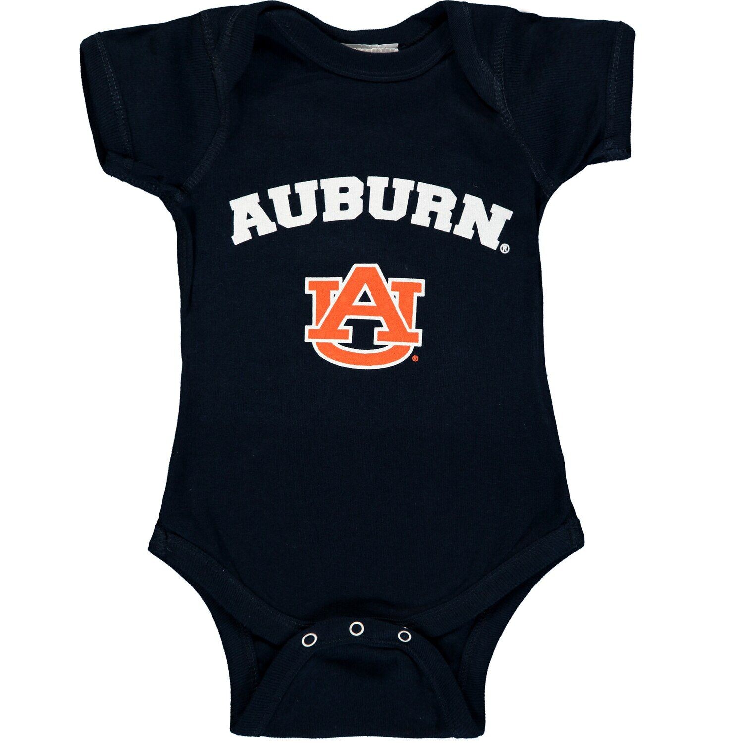 цена Темно-синее боди с логотипом Infant Auburn Tigers Arch Unbranded