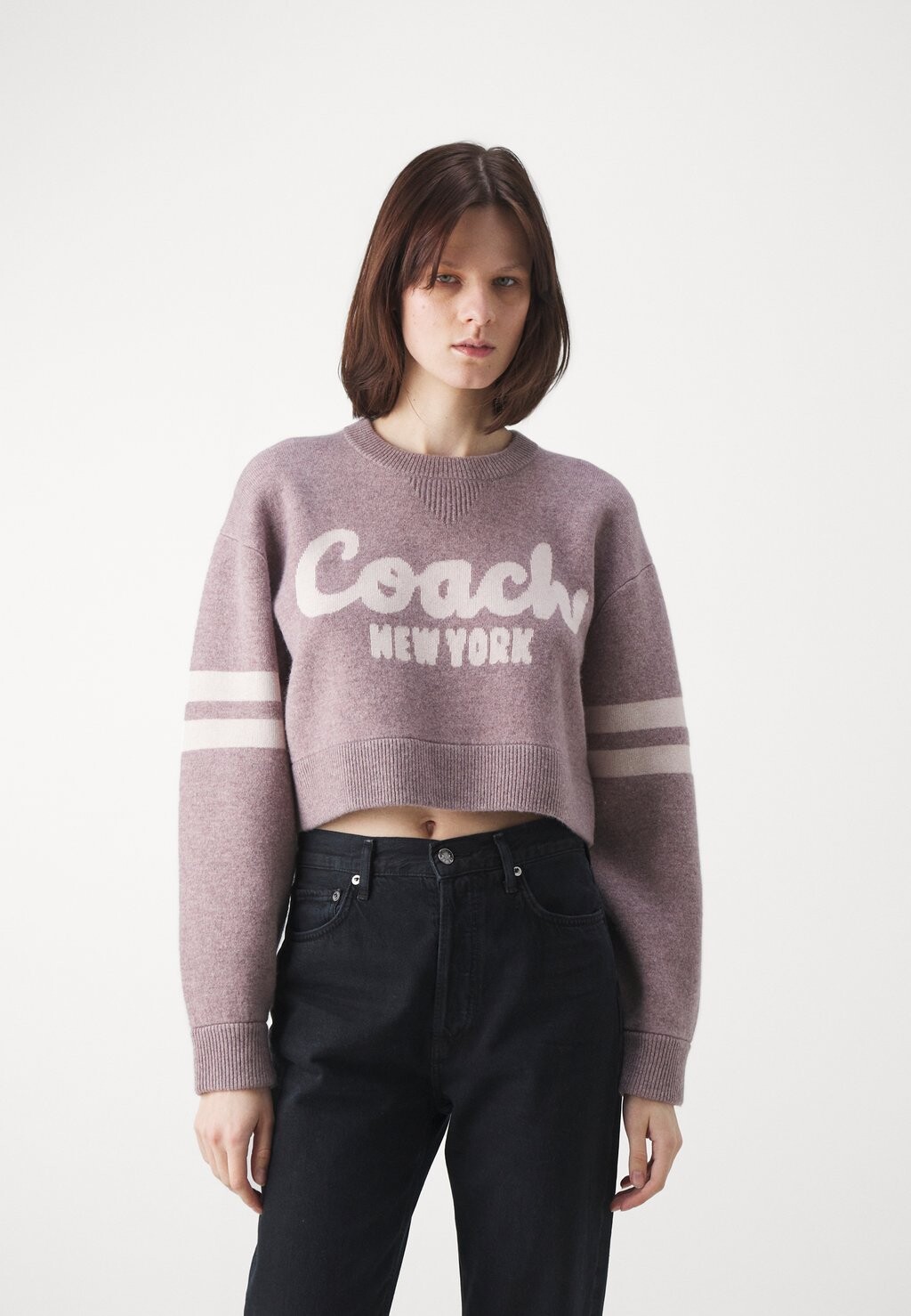 

Джемпер CROPPED Coach, светло-розовый