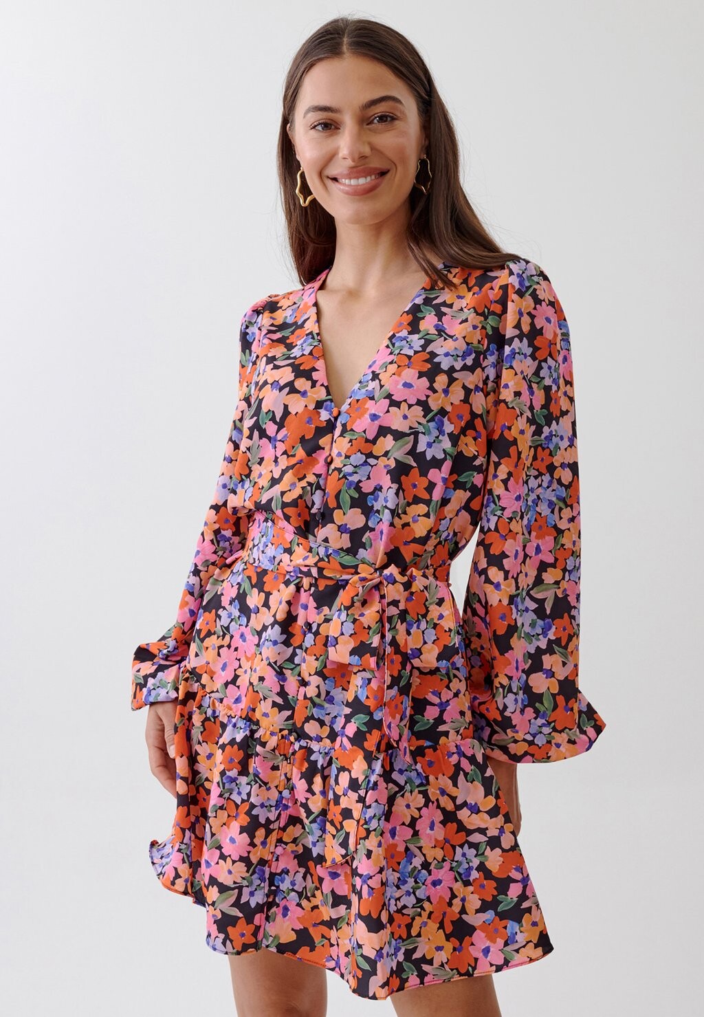 

Платье повседневное REGINA MINI TUSSAH, цвет garden flor black