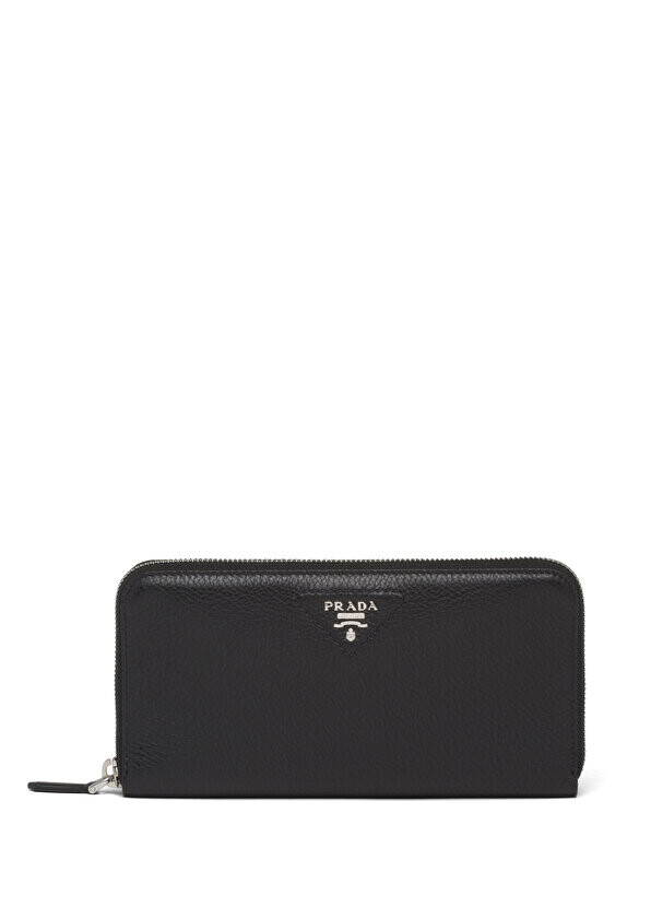 

Большой кожаный кошелек Prada