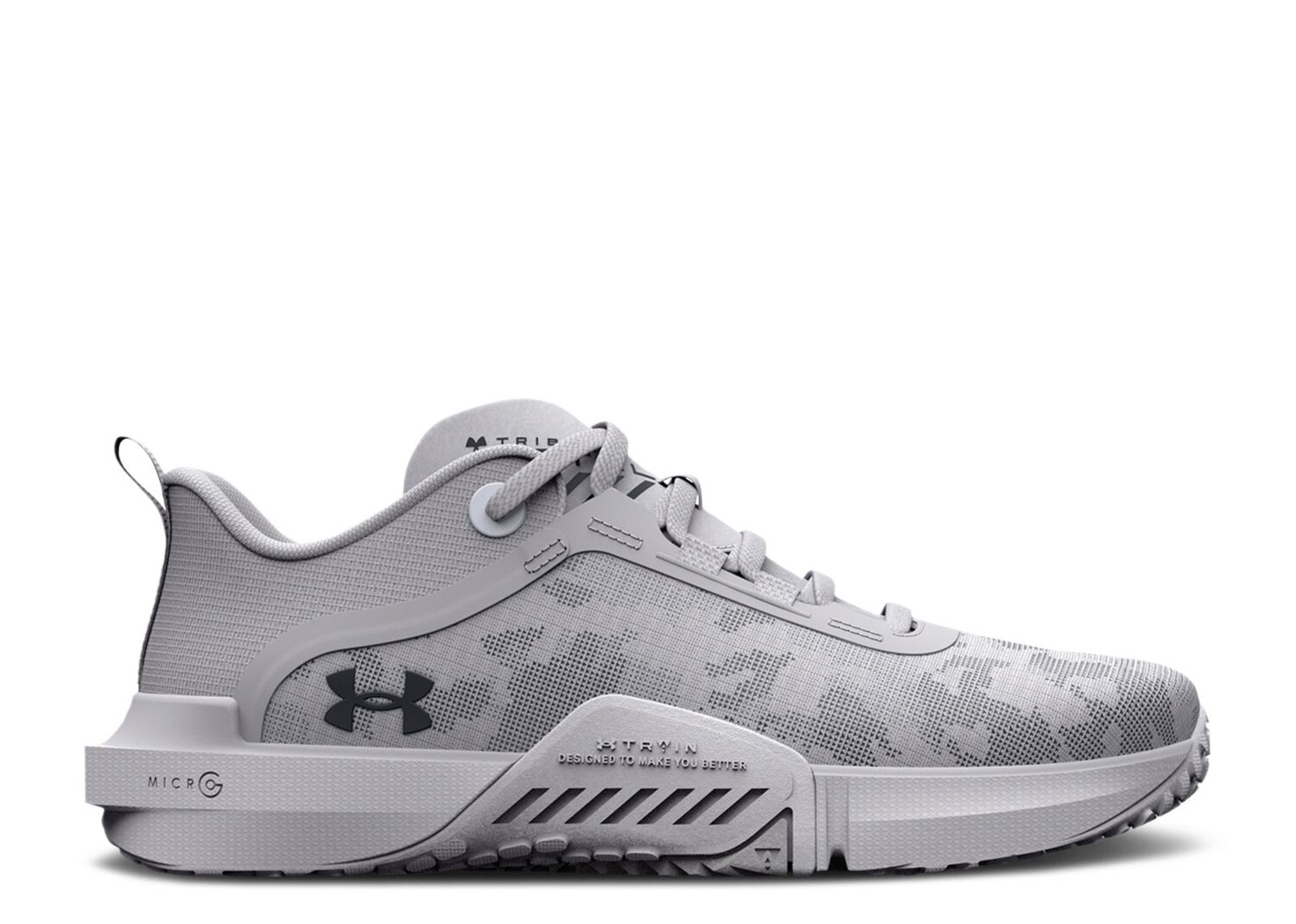 

Кроссовки Under Armour Tribase Reign Vital 'Halo Grey Camo', серый
