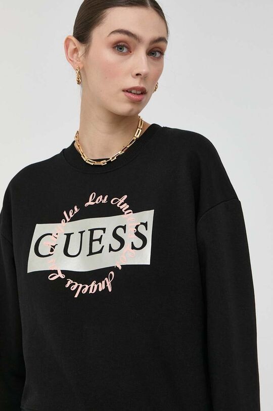 

Угадайте, толстовка Guess, черный