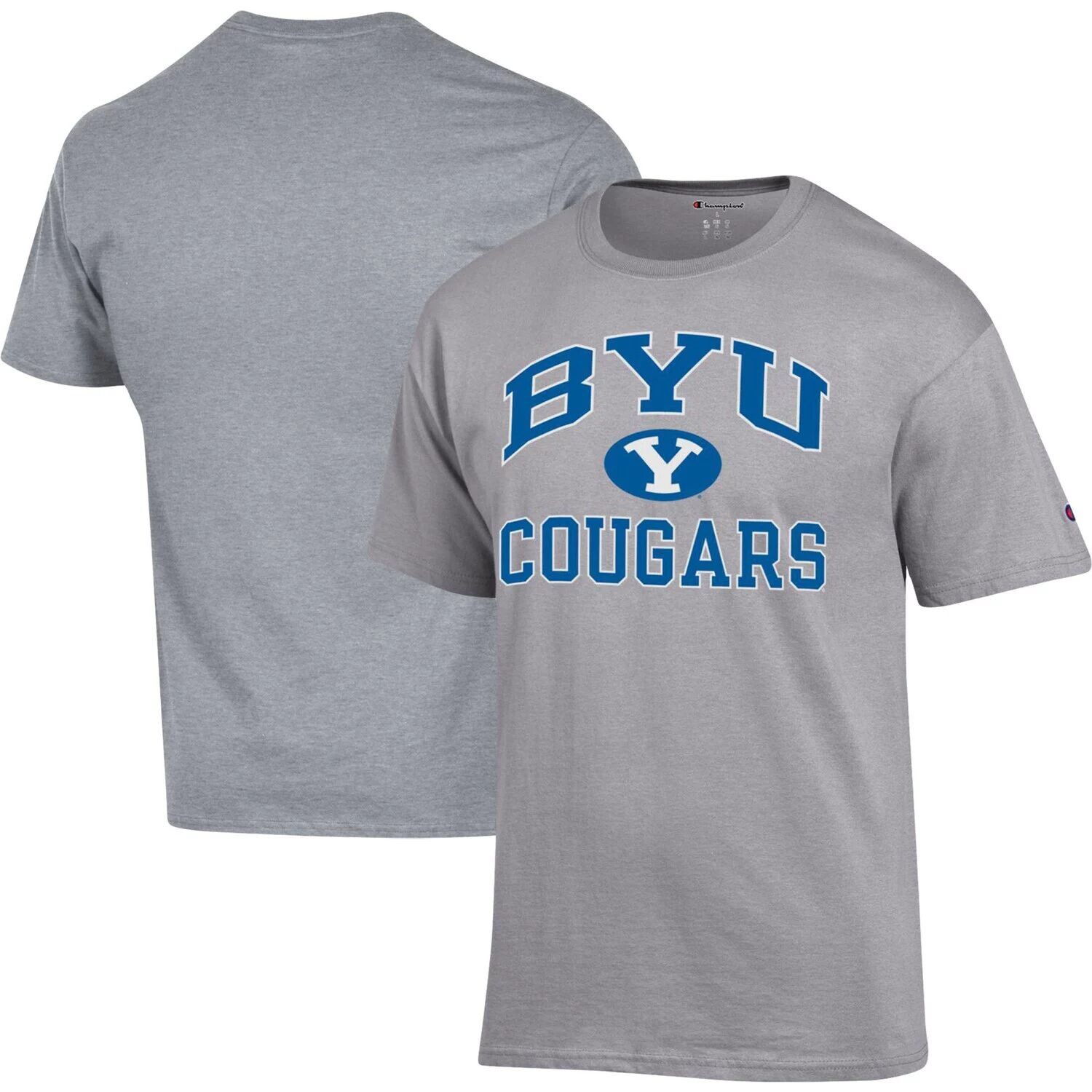 

Мужская футболка Heather Grey BYU Cougars High Motor Champion