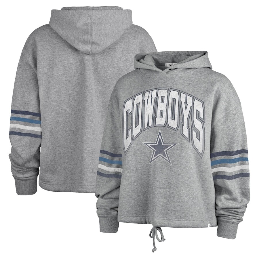 

Пуловер с капюшоном 47 Dallas Cowboys, серый