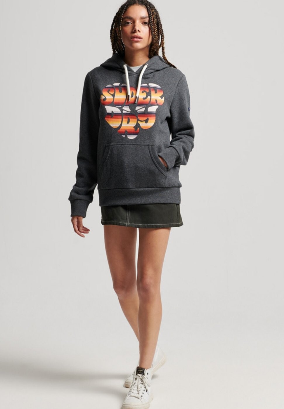 

Худи Superdry, Серый