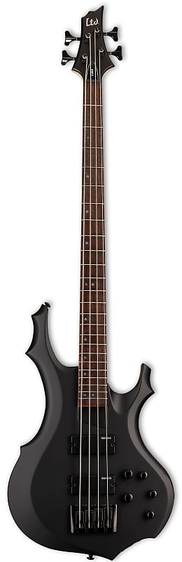 Басс гитара ESP LTD F-204 Bass Guitar - Black Satin