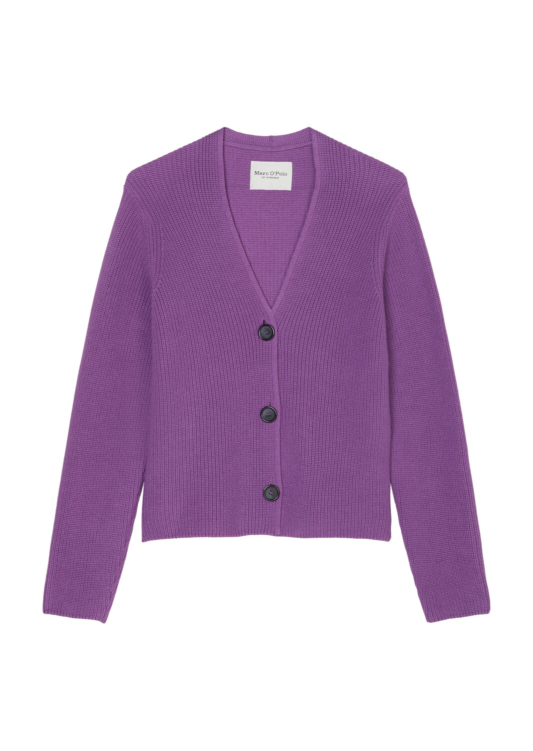 

Кардиган Marc O'Polo V Neck relaxed, цвет bright lilac