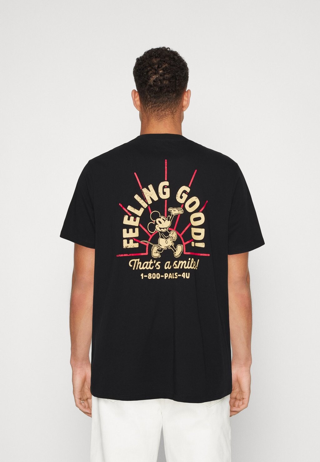 

Футболка с принтом JOHN TEE PLUS UNISEX Redefined Rebel, черный
