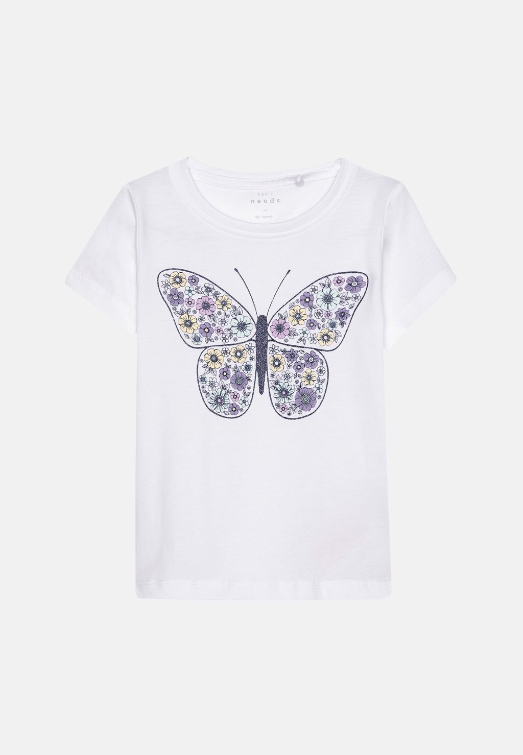 

футболка с принтом Nmfveen 2 Pack Unisex Name it, цвет bright white
