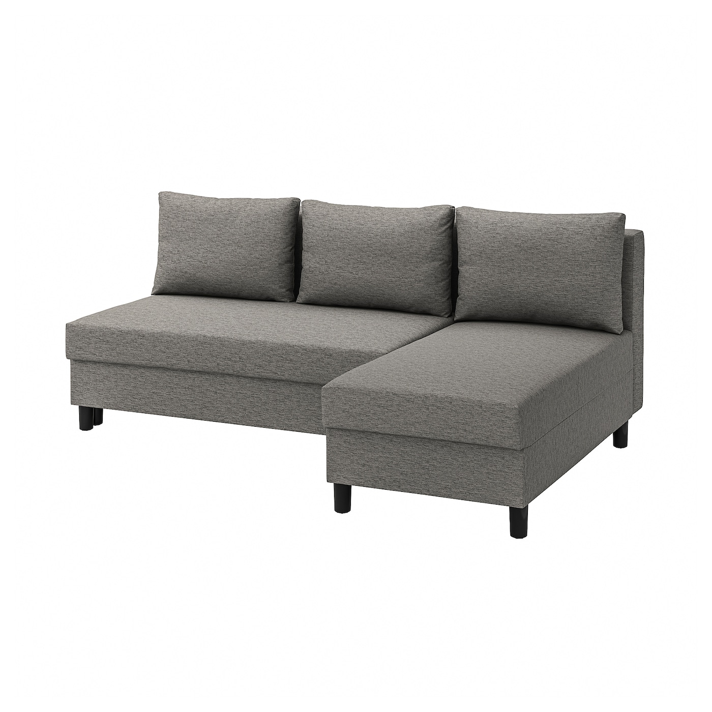 ЭЛВДАЛЕН 3 раскладных дивана + диван, Книса серый бежевый ÄLVDALEN IKEA