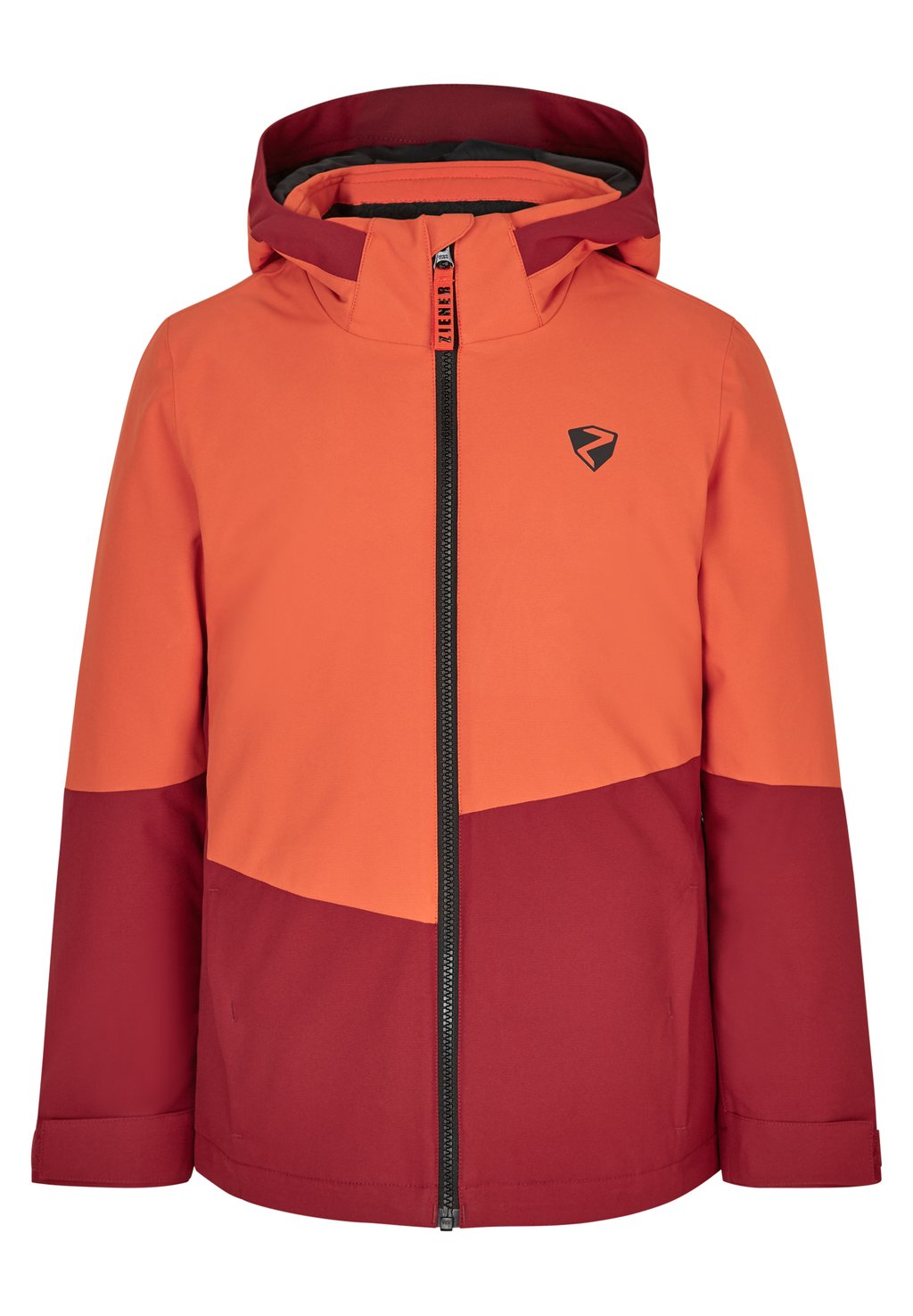 Сноубордическая куртка AVAK Ziener, цвет red cabin спортивная куртка ziener avak фиолетовый
