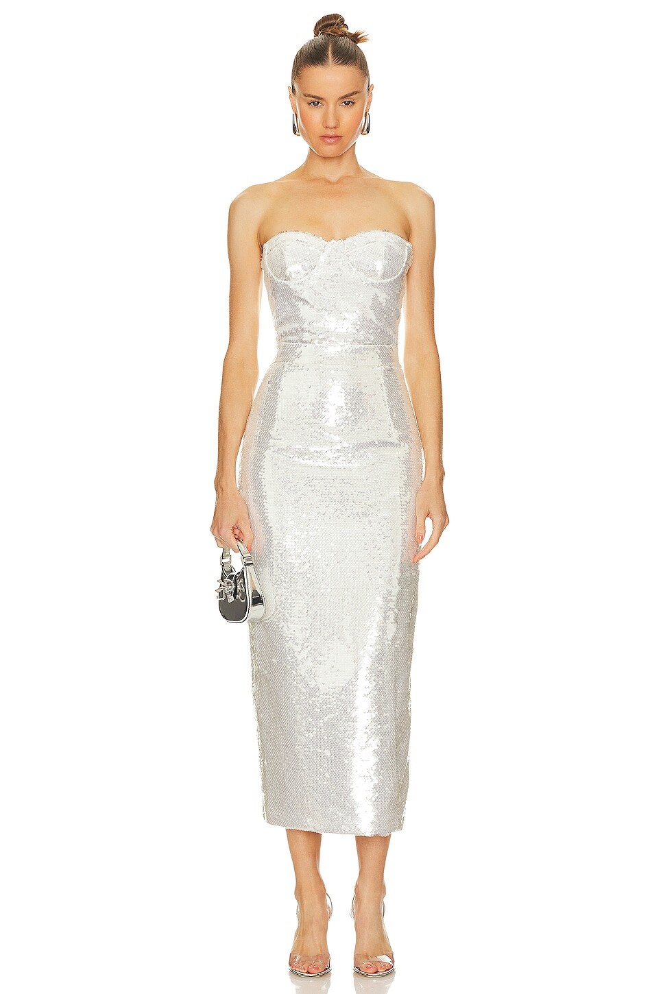 

Платье The New Arrivals by Ilkyaz Ozel Monique Strapless, цвет Mont Blanc