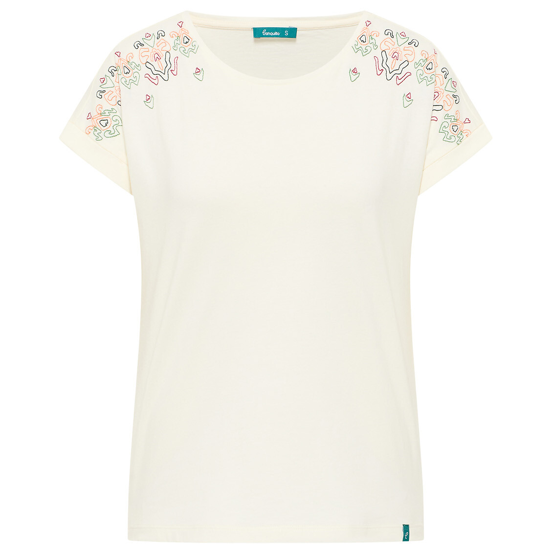 

Футболка Tranquillo Women's Jersey aus Biobaumwolle, цвет Cloud