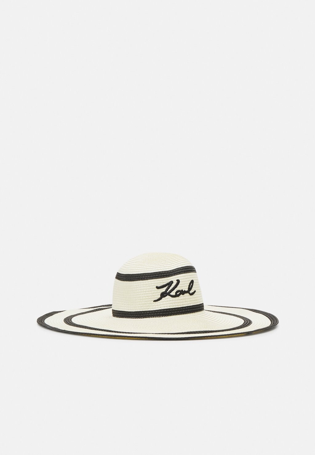 

Шапка SIGNATURE STRIPE SUMMER HAT KARL LAGERFELD, цвет black