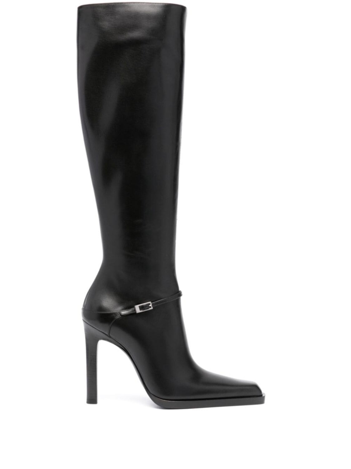 

Saint Laurent сапоги на каблуке, черный