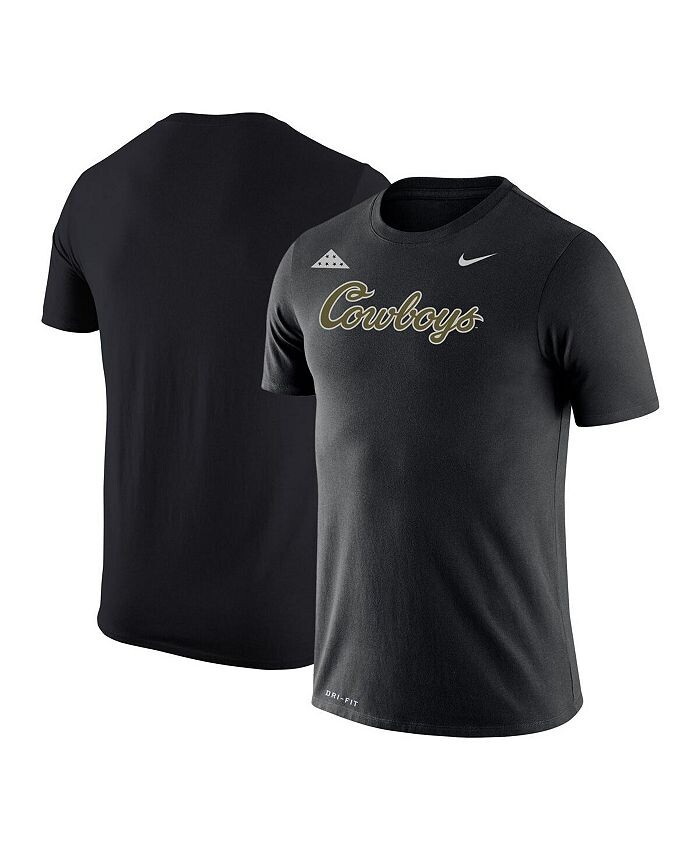 

Мужская черная футболка Oklahoma State Cowboys 2022 Folds of Honor Nike, черный
