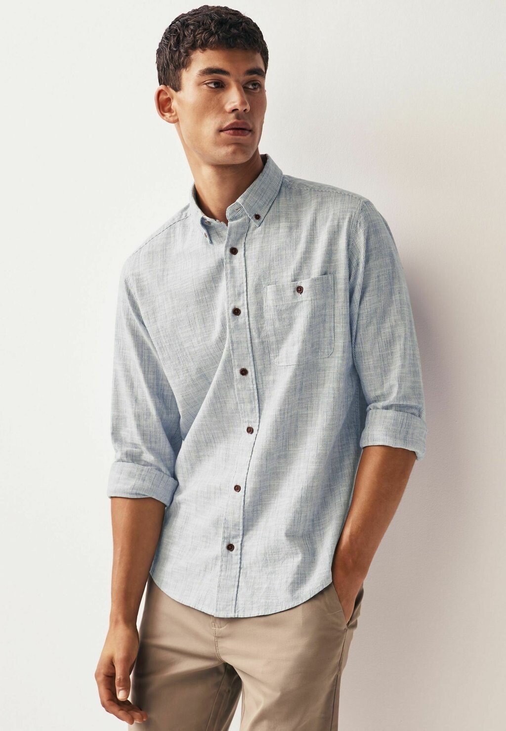 

Рубашка LONG SLEEVE REGULAR FIT Next, цвет white