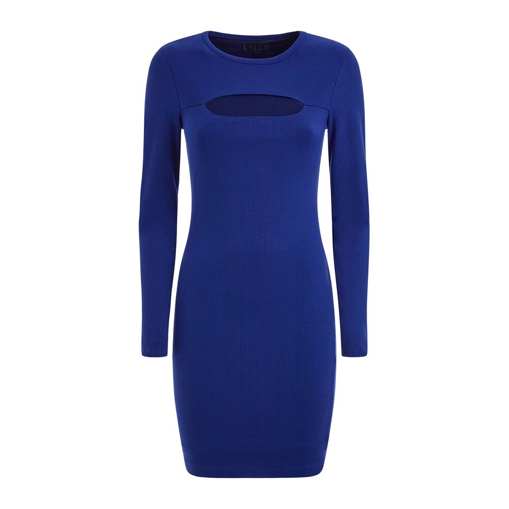 

Платье Guess Ribbed Essential Lana, синий