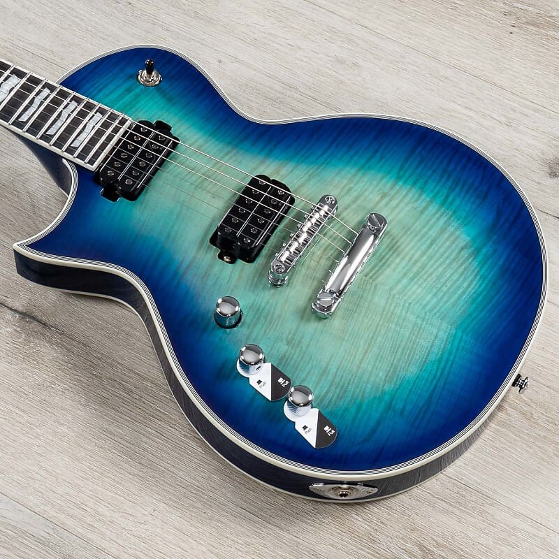 

Электрогитара ESP LTD Eclipse EC-1000T CTM Left-Handed Guitar, Macassar Ebony, Violet Shadow
