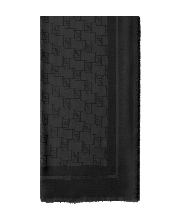 

Зимние шарфы Elisabetta Franchi, черный