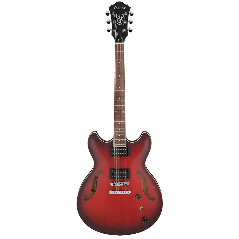 Электрогитара Ibanez AS53SRF Artcore Semi-Hollow Electric Guitar - Sunburst Red Flat
