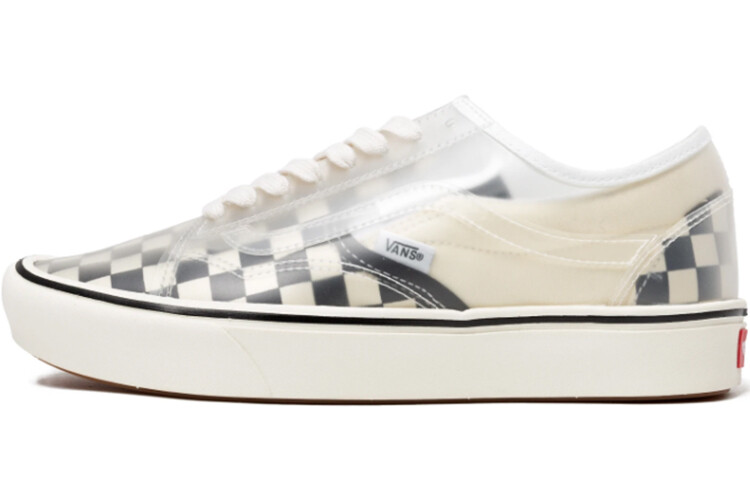 

Обувь унисекс для скейтбординга Vans Comfycush Slip-Skool, черный, белый цвет