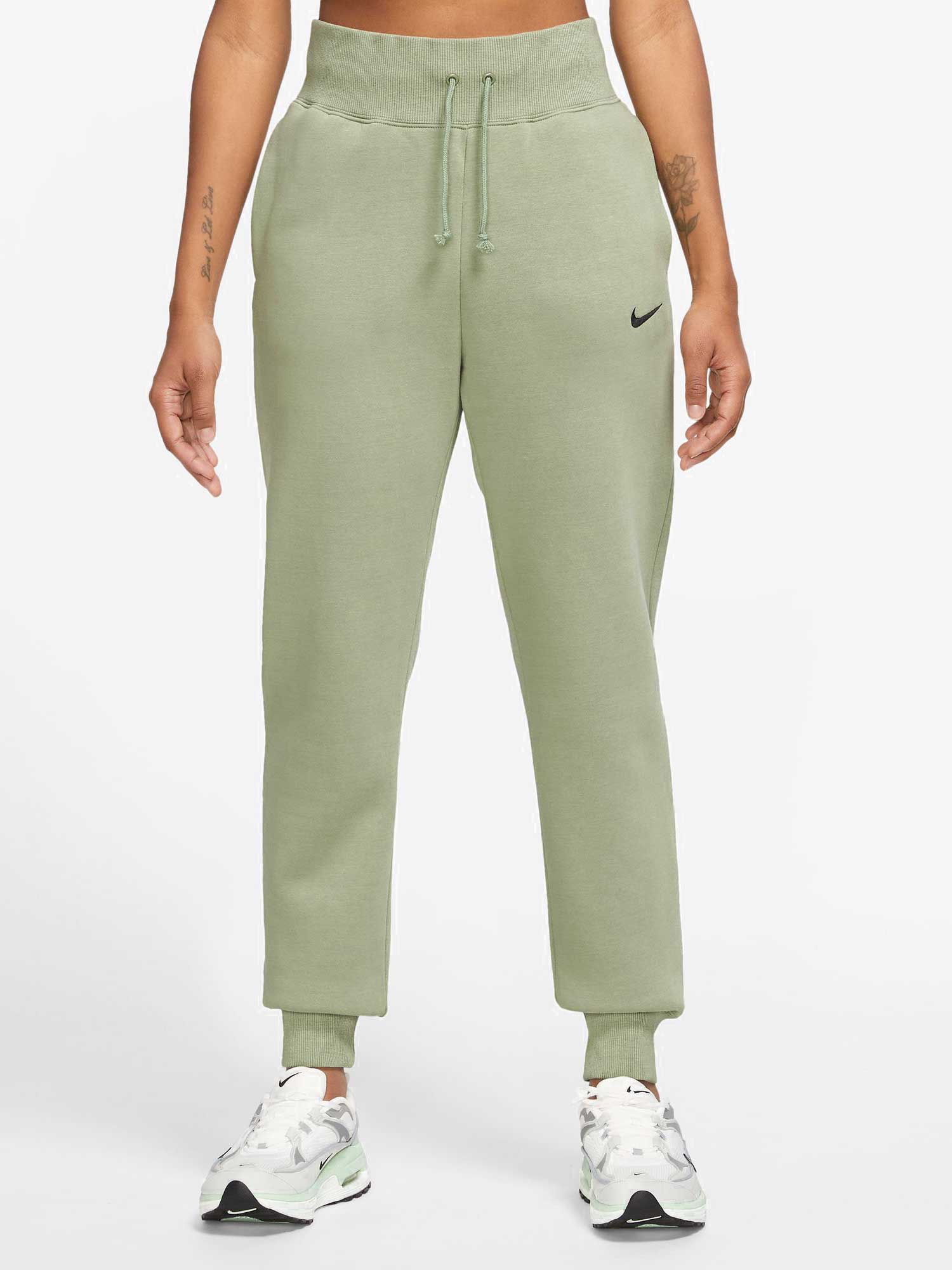 

Спортивные брюки Nike W NSW PHNX FLC HR PANT STD, зеленый