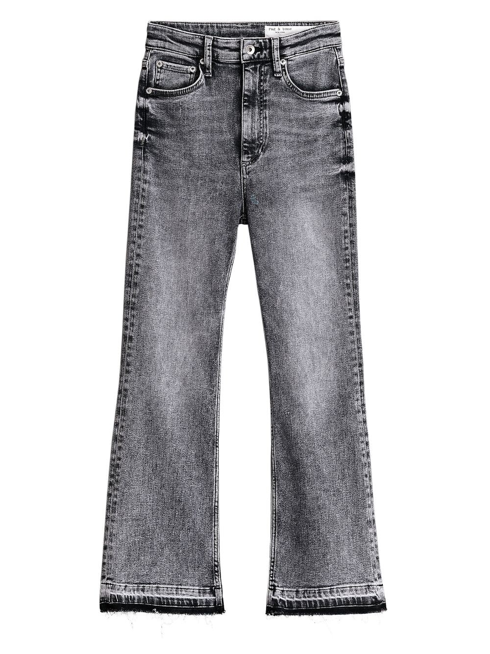 

Расклешенные джинсы до щиколотки Casey с высокой посадкой rag & bone