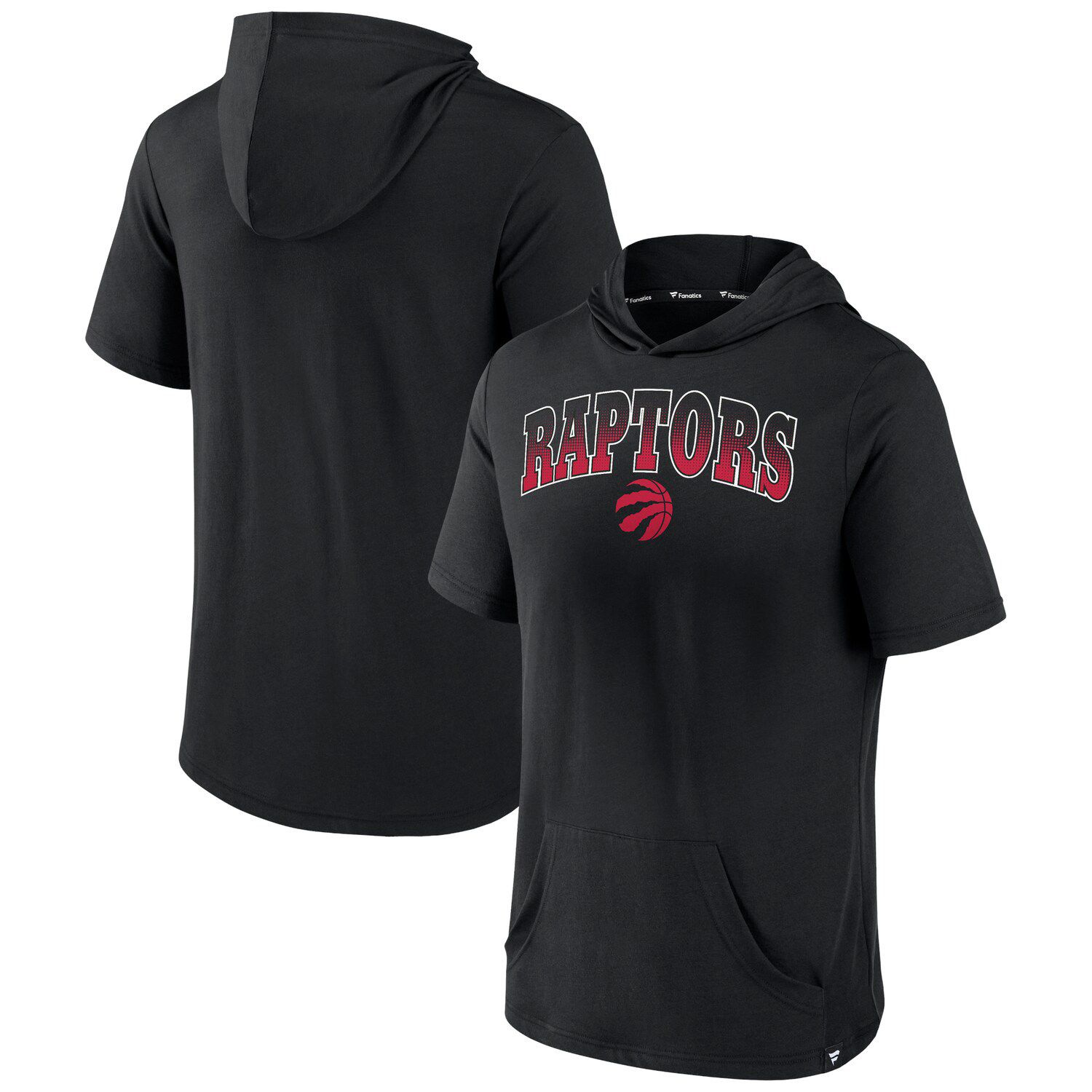 Мужская черная футболка с капюшоном с логотипом Toronto Raptors Guard The Rim Fanatics