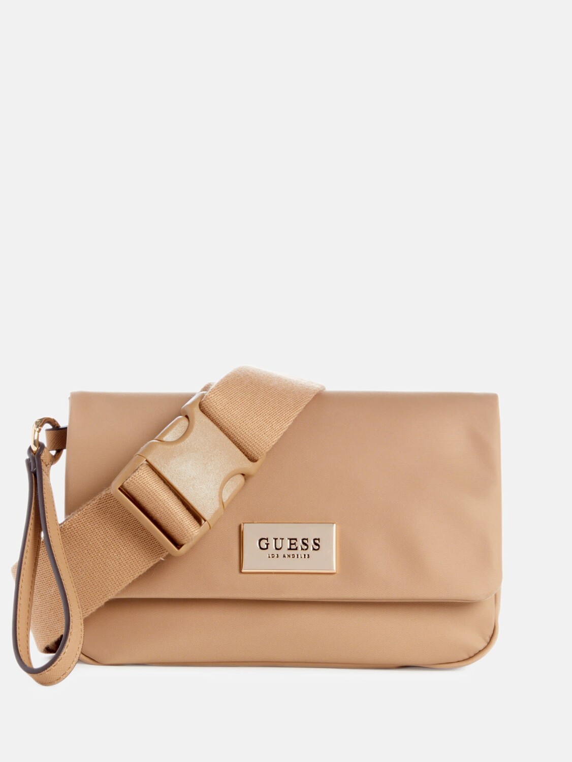 

Миниатюрная поясная сумка из нейлона Pearlman Guess Factory, цвет Tan