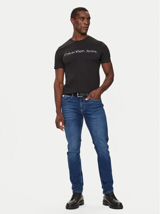 

Джинсы узкого кроя Calvin Klein Jeans, синий