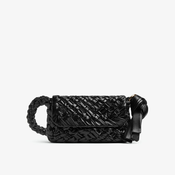 

Кожаная сумка через плечо kalimero с кисточками Bottega Veneta, черный