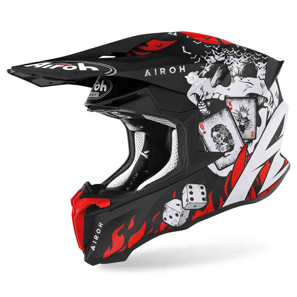 Шлем для мотокросса Twist 2.0 Hell Airoh цена и фото