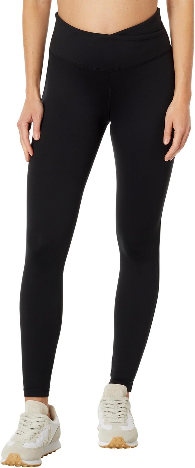 

Леггинсы из матового джерси с запахом на талии Jockey Active, цвет Deep Black
